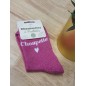 Chaussettes à paillettes "choupette" roses