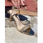 Escarpins femme strass Dory dorés
