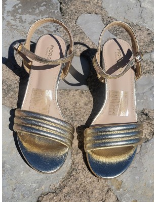 Escarpins femme Morgan Briano dorées