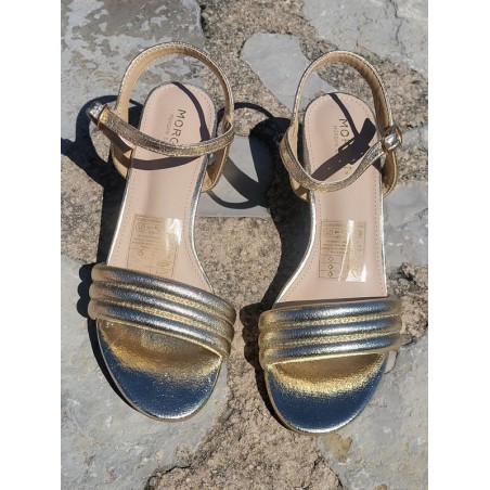 Escarpins femme Morgan Briano dorées