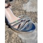 Escarpins femme strass Galina argentés