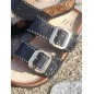 Mules femme Fanny noires