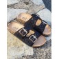 Mules femme Sixtine noires