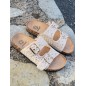 Mules femme Sixtine beiges